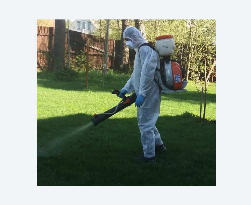 Обработка территории от клещей в Новоржеве